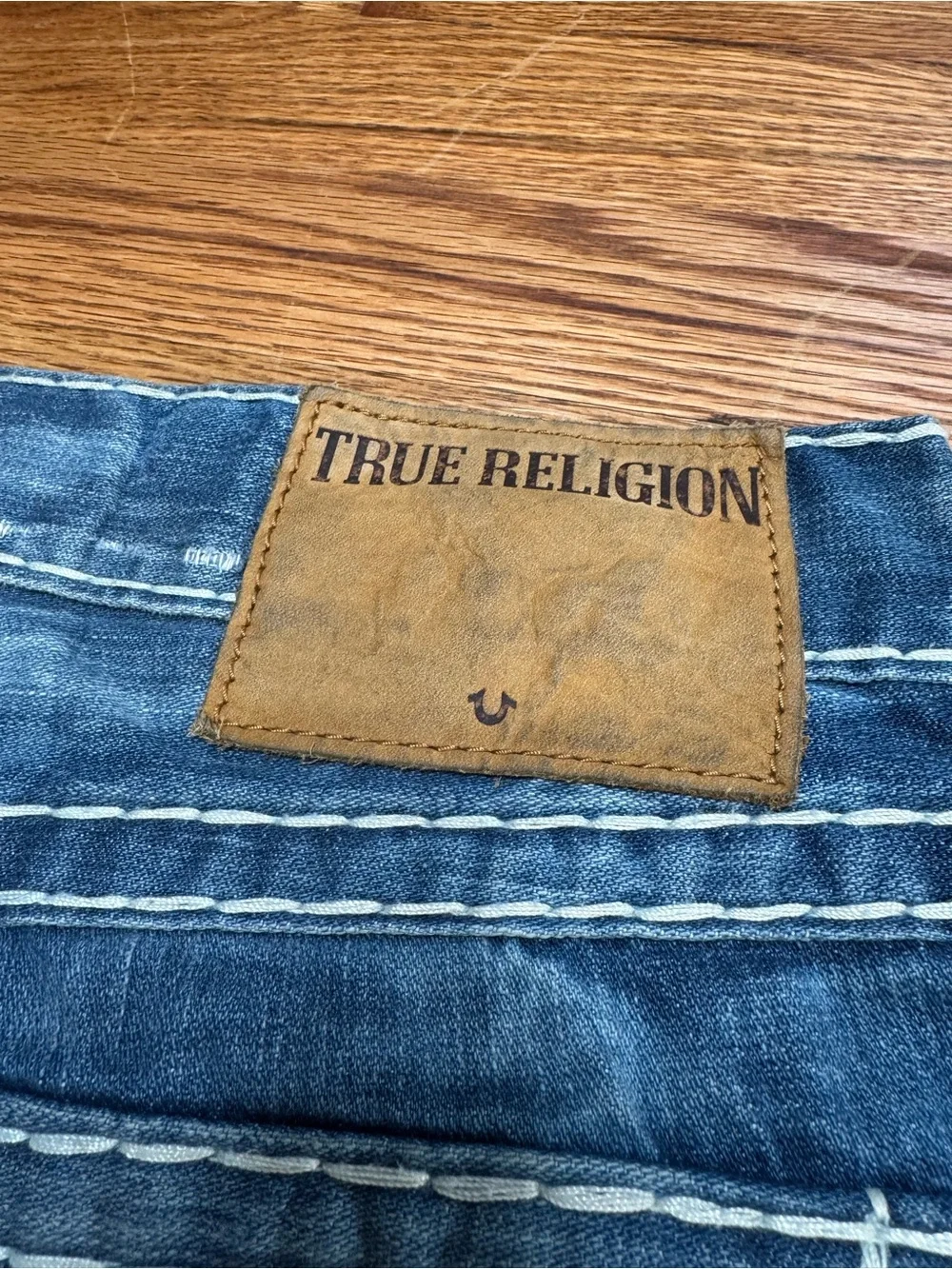 Vintage True Religion Y2K Jeans Geno Relaxed Slim Men’s Size 38 Vtg 2000s